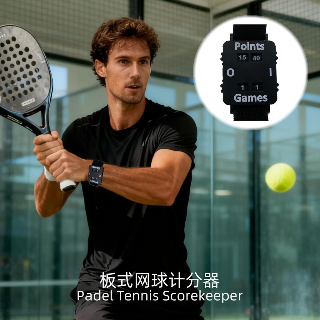 New Padel Tennis Scorekeeper Stretch Strap