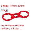 For RST SR SUNTOUR Fork XCR XCM XCT EPICON EPIXON Spanner Preload Remote Lockout Assembly End Cap Wrench Front Fork Repair Tool