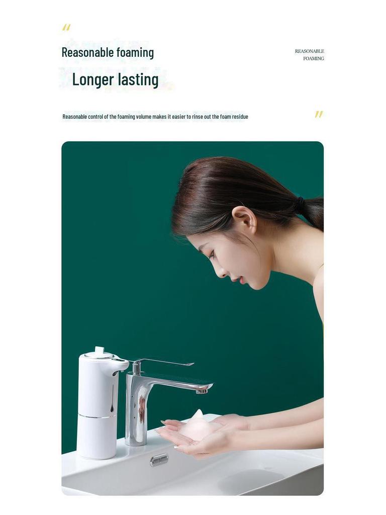 Перезаряжаемый интеллектуальный дозатор пенного мыла для рук и мобильных устройств