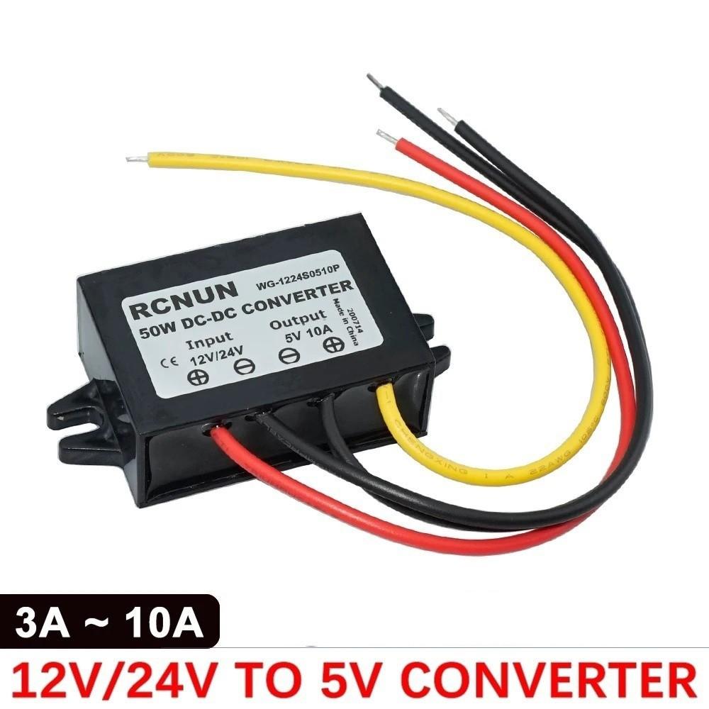 12V to 5V DC Buck Converter 10A Output DC DC Converter Automotive Electronics