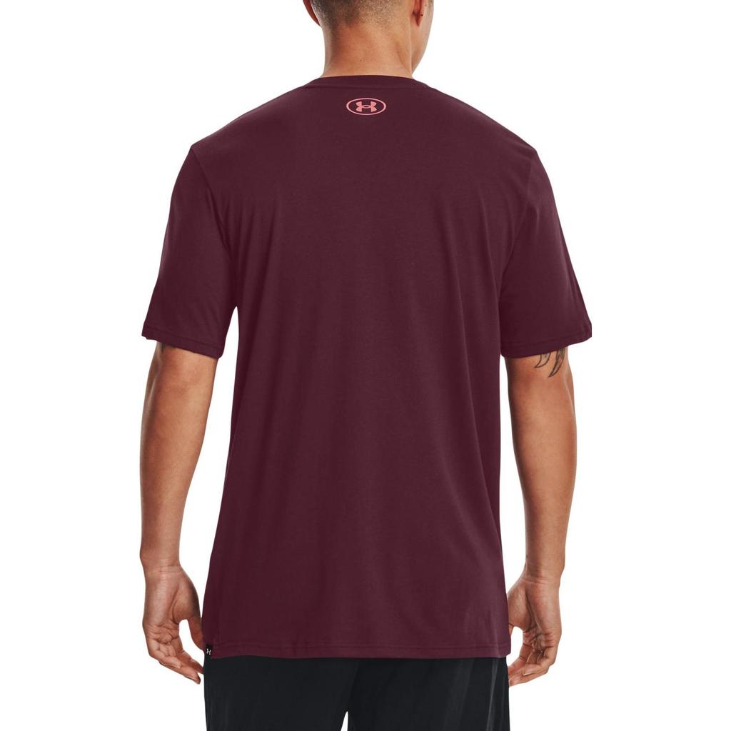 Under Armour Футболки Мужские Красные С Круглым Вырезом Умеренный Прямой Крой 1373746-600