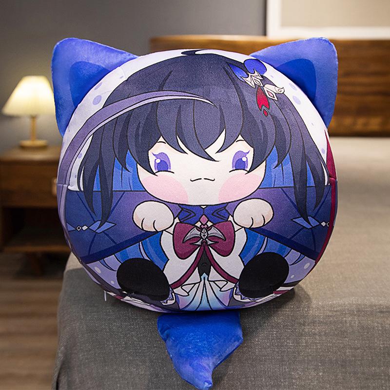 Honkai Star Rail плюшевый Imbibitor Lunae Blade Kafka Bailu Jing Yuan милый плюшевый Luocha кукла подушка сумка кулон брелок подарок