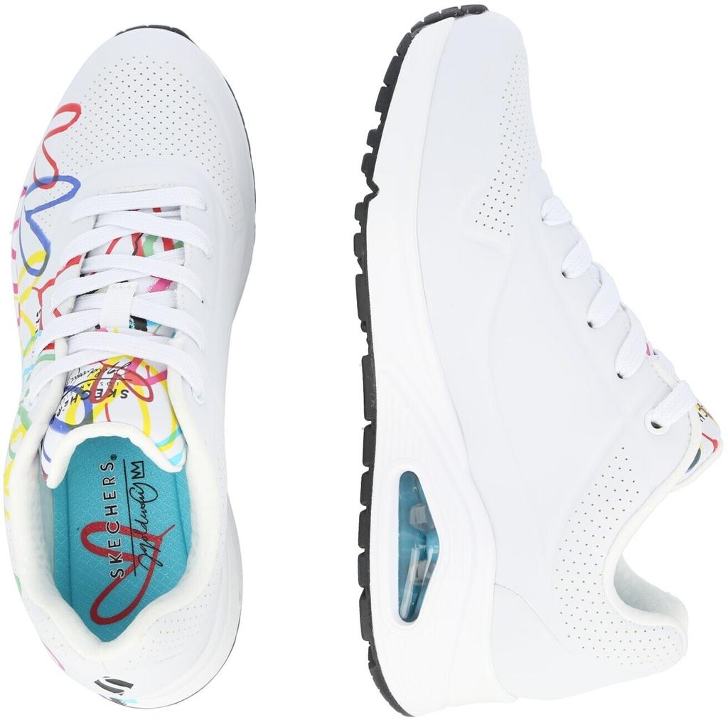 Skechers X JGoldcrown Sneakers: Uno - Spread the Love Uno Spread the Love (155507) White