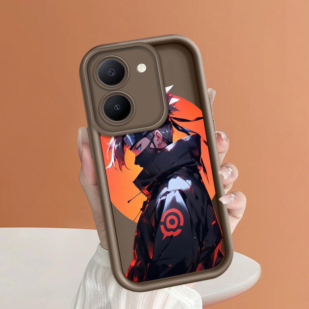 Мягкие силиконовые квадратные лестницы с мультяшным узором, полное покрытие, защита камеры, противоударный чехол для iPhone Infinix Tecno Vivo