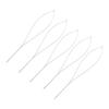 20Pcs Beading Needles Flexible Middle Open Large Eye Hand Threading Beading Needles Set 10.5cm