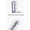 Versatile Glassware Cleaner With Double Sided Bristle Brush For Efficient 360 Degree Cleaning, Cup And Bottle Brush With Suction Cup Installation