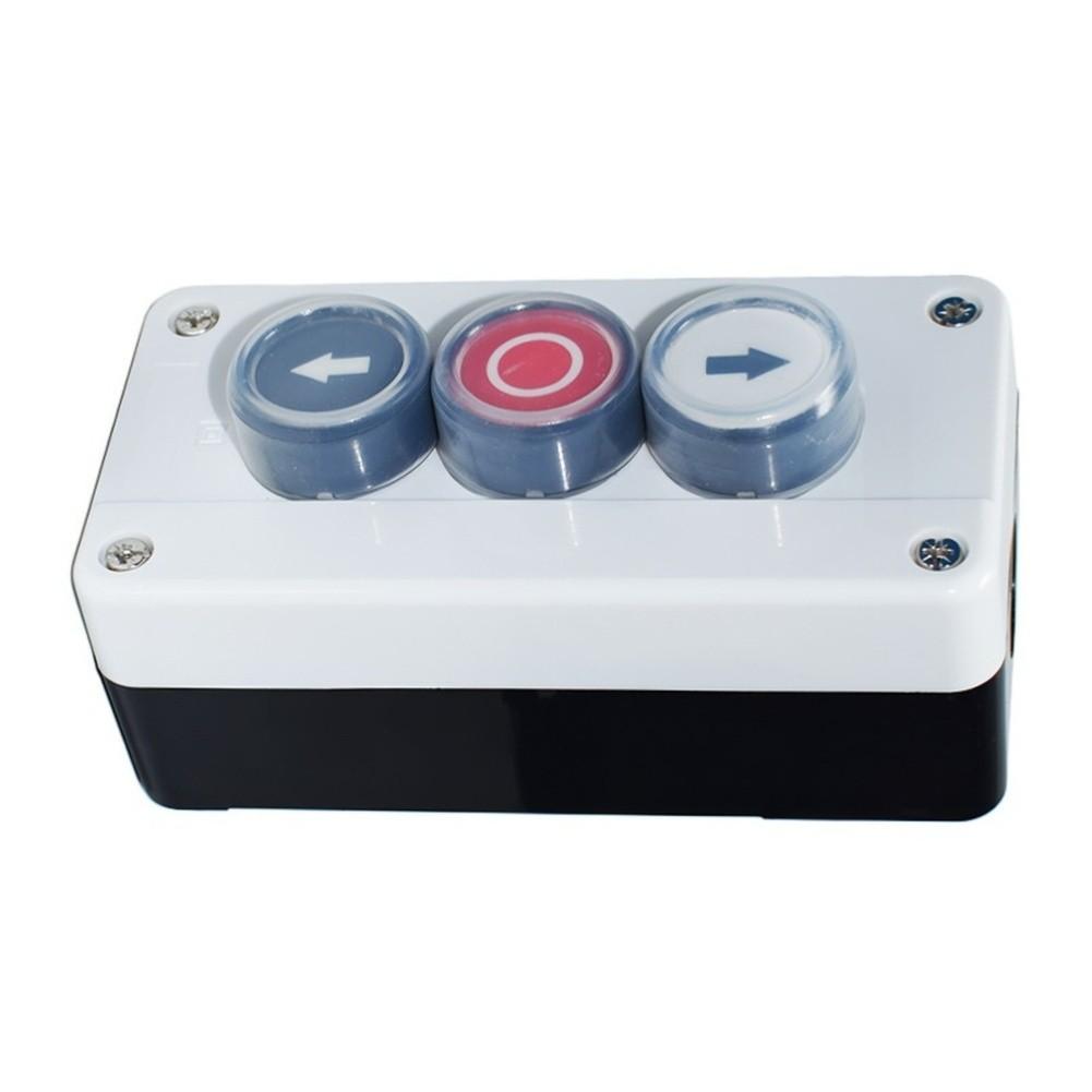 Waterproof Push Button 3-Hole Button Box Operating Temp -20~55℃