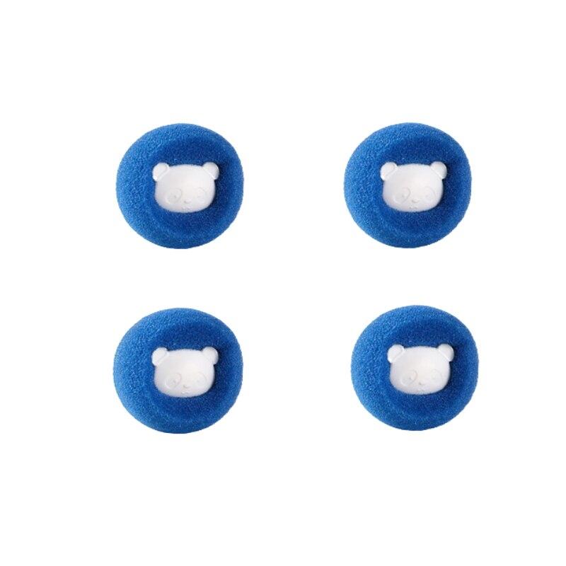 Xiaomi Шарики для чистки губкой для стиральной машины Anti Twinning Cleanable Adsorbable Hair Cartoon Xiong Decontaminating Washing Balls