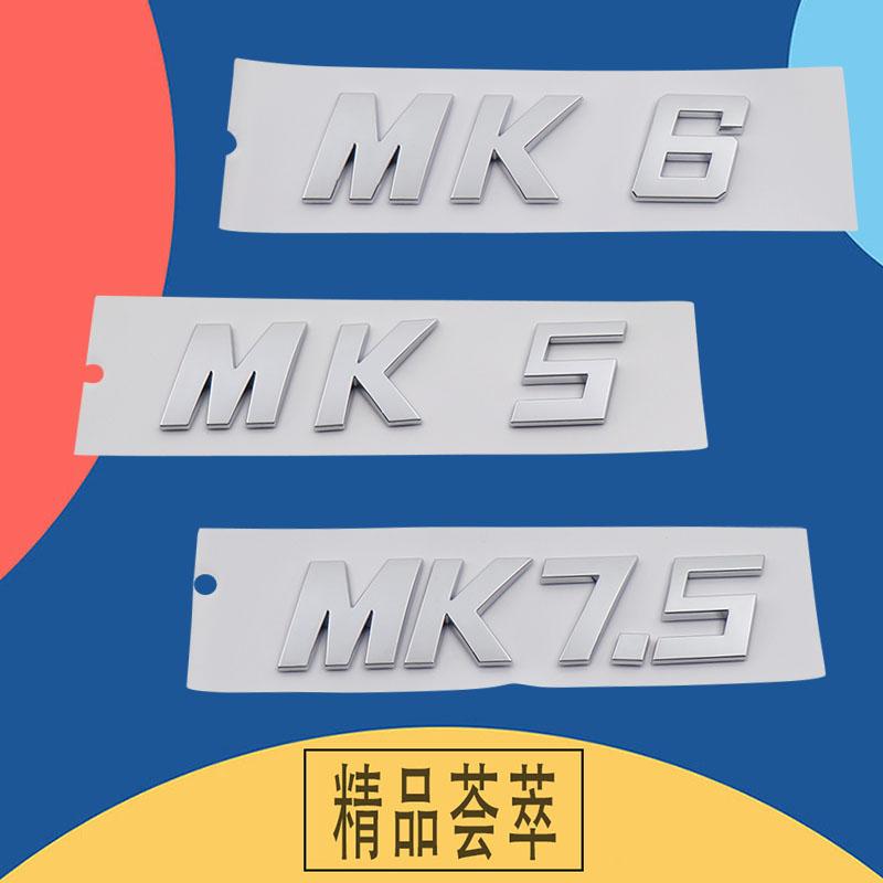 3D Премиум MK5 MK6 MK7 MK8 MK7.5 Буквы для Германия Deutschland Внедорожник Автомобиль Внедорожный Капот Дверь Багажник Задняя Наклейка Эмблема Значок Стикер