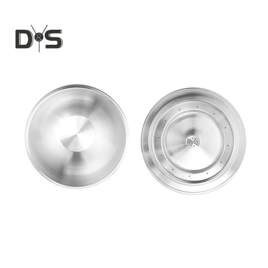 Многоразовые кофейные капсулы из нержавеющей стали для Nespresso VertuoPlus Заправляемые капсулы для машин VertuoLine Экономящие деньги кофейные капсулы из нержавеющей стали