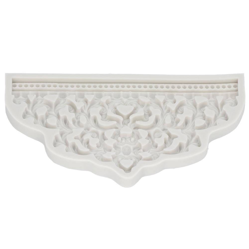 3D Relief Pattern Fondant Mold Food Grade Silicone Cake Decorating Mold  Craft Making