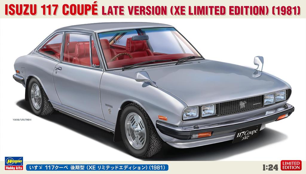 Hasegawa Isuzu 117 Coupe Late Model Limited 1981 Plastic Model Kit 20790 1/24 (XE Edition)
