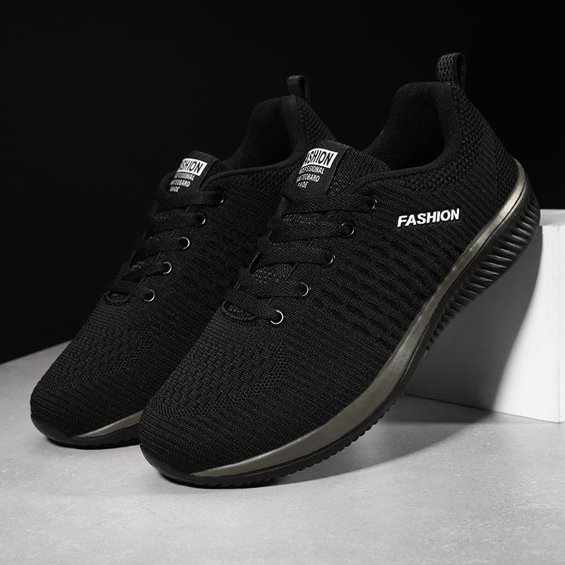 Fashion New Mesh Men Casual Shoes Lac-up Men Shoes Lightweight Comfortable Breathable Walking Sneakers Tenis Feminino Zapatos