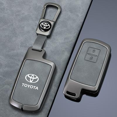Чехол-брелок из цинкового сплава для автомобильного ключа Camry Corolla RAV4 Highlander Avalon 2015 2016 2017 2018 Защитный корпус Автоаксессуар
