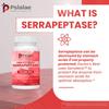 Pslalae Экстракт сериновой пептидазы, 120 000 SPU на порцию, подходит для здоровья пазух, дыхательной системы и суставов.