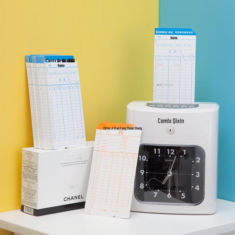 COMIX MT-620T Paper Card Time Attendance Machine CN plug (adapter included)