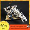 Thunderjaw-Минифигурка Масштаб Космическая Война Военный MOC Космический Корабль Боевая Модель Пользовательская Головоломка Архитектура DIY Образование Сборка Подарок