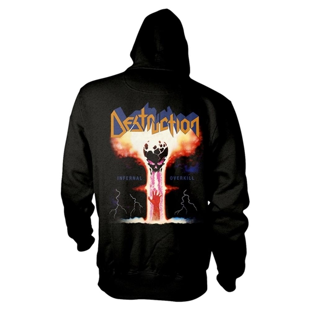 Destruction Unisex Adult Infernal Overkill Full Zip Hoodie