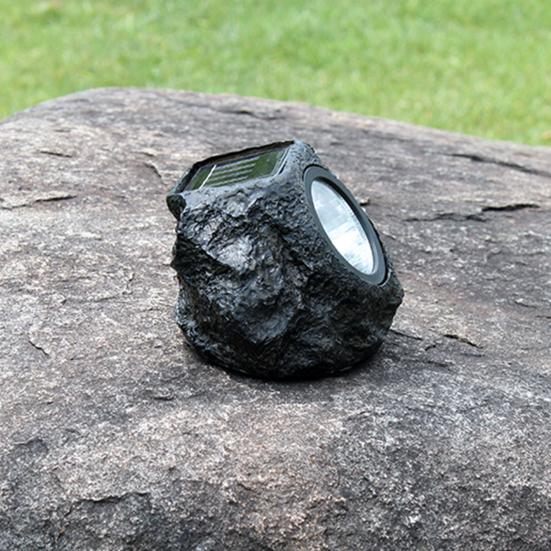 Солнечная каменная лампа светодиодная непромокаемая 4 дизайнерская лужайка для сада камней декоративный свет для патио