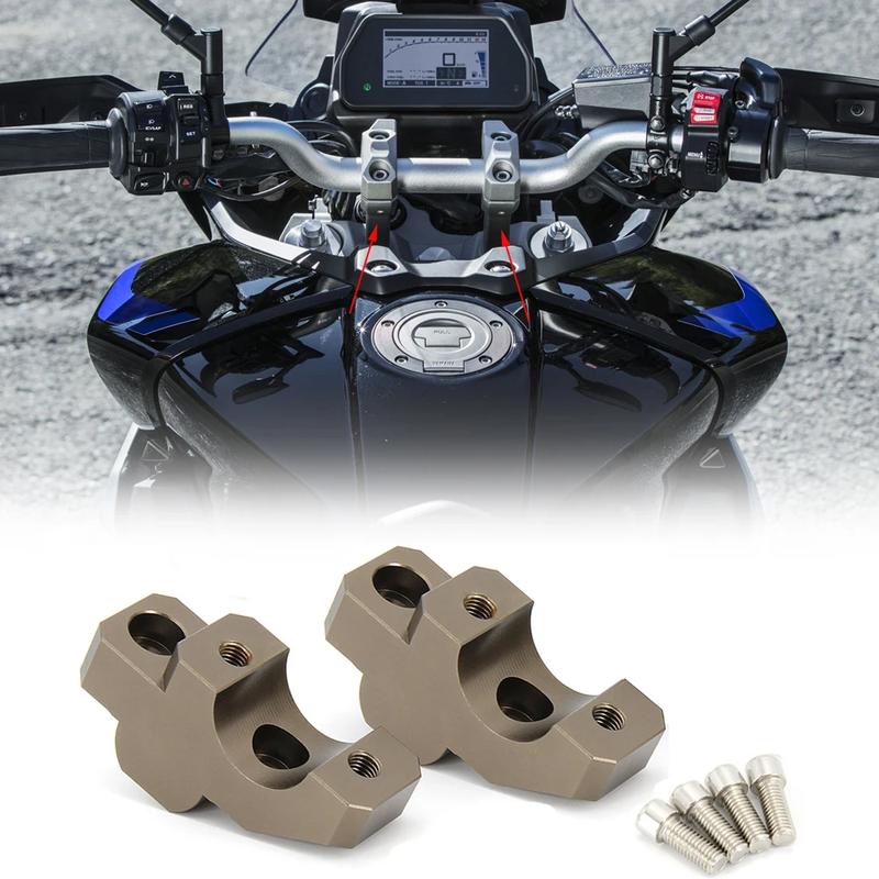 ДЛЯ YAMAHA MT09 Tracer 900 GT FZ09 XSR900 2015 - 2020 Подъемники Руля Удлинители Руля Крепление на Мотоцикл Зажим Руля Универсальный 2021