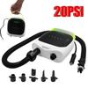 20PSI SUP насос перезаряжаемый 20PSI электрический надувной сдуваемый воздушный насос с 6 насадками для серфинга доска для гребли лодка каяк