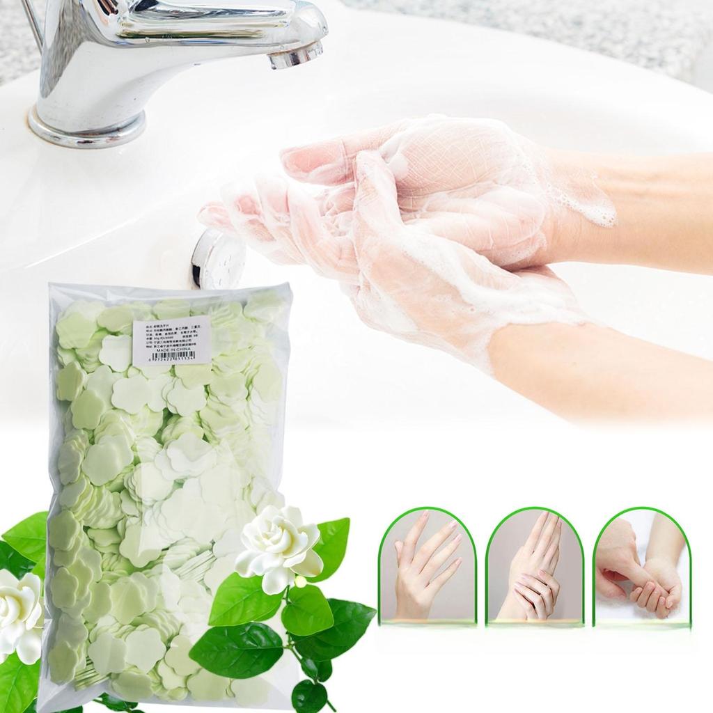 1000 шт., мыло для чистки бумаги, портативное мыло для ручной стирки, бумажное ароматическое мыло для мытья рук, ароматическое пенящееся мыло для путешествий