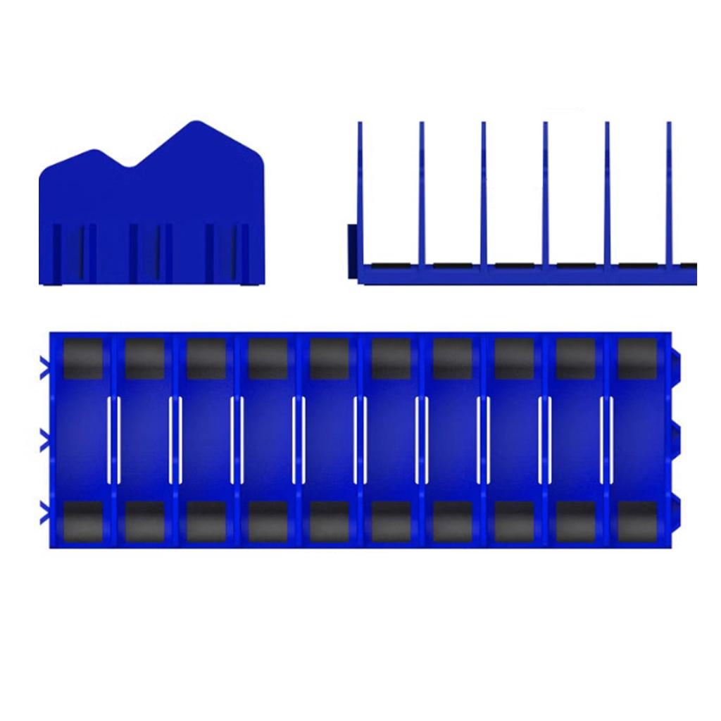 Стойка-органайзер для плоскогубцев, 10 слотов, плоскогубцы, кусачки, молоток, органайзер для инструментов с нескользящей резиновой основой для эффективного хранения инструментов