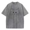 Tshirts for Men Adults Kid Cute Aristocratic Cat Printed Graphic Soft Washed Cotton High Quality Workmanship T-Shirt