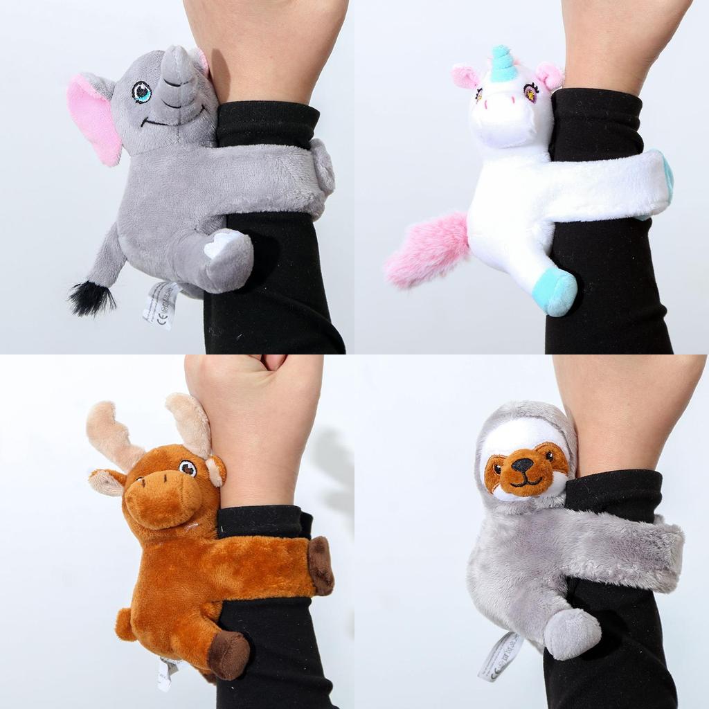 Unicorn Elephant Animal Plush Hand Puppet With Soft Cotton Filling For Collector