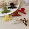 Korean Style Small Shark Clip Colorful Acetic Acid Side Clip Cute Acetic Acid Hair Claw  Children