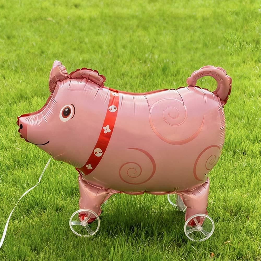 Подвижный Дизайн 4D Шары Динозавры Рисование Фольгированный Шар Животное Стоящие Фольгированные Шары На Колесах Фольгированные Шары С Колесом