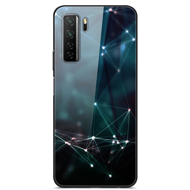 Закаленное Стекло Чехол Для Honor 30s Чехол Стеклянная Задняя Крышка Для Honor 30s Чехол для Телефона Honor30s 30 s Funda Для Huawei Nova 7 SE Чехол