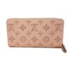 Used Zippy Wallet M82755 7940 (12564) - Current Model - Perforated Pink RFID Monogram Mahina Rose Jasmine Women's from