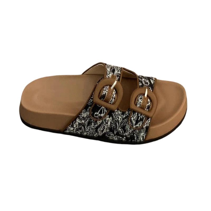 Fashion Flats Slippers Women Summer Cozy Shoes Fashion Dress Sandals New Casual Slides Woman 2025 Flip Flops Trend Walking Zapatos Femme