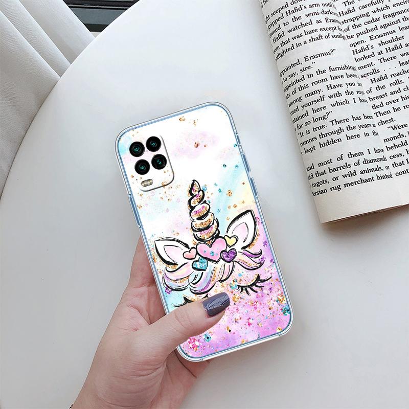 RP14 Cartoon Unicorn Phone Case for Motorola Moto G10 G20 G30 G31 G32 G34 G35 G41 G42 G50 G51 G52 G55 G60 G60S G62 G71 G72 G75