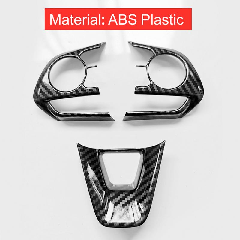 Для Toyota Rav4 XA50 Corolla E210 2019 2020 2021 2022 2023 2024 ABS рулевое колесо кнопки панели пайетки крышка рамка отделка