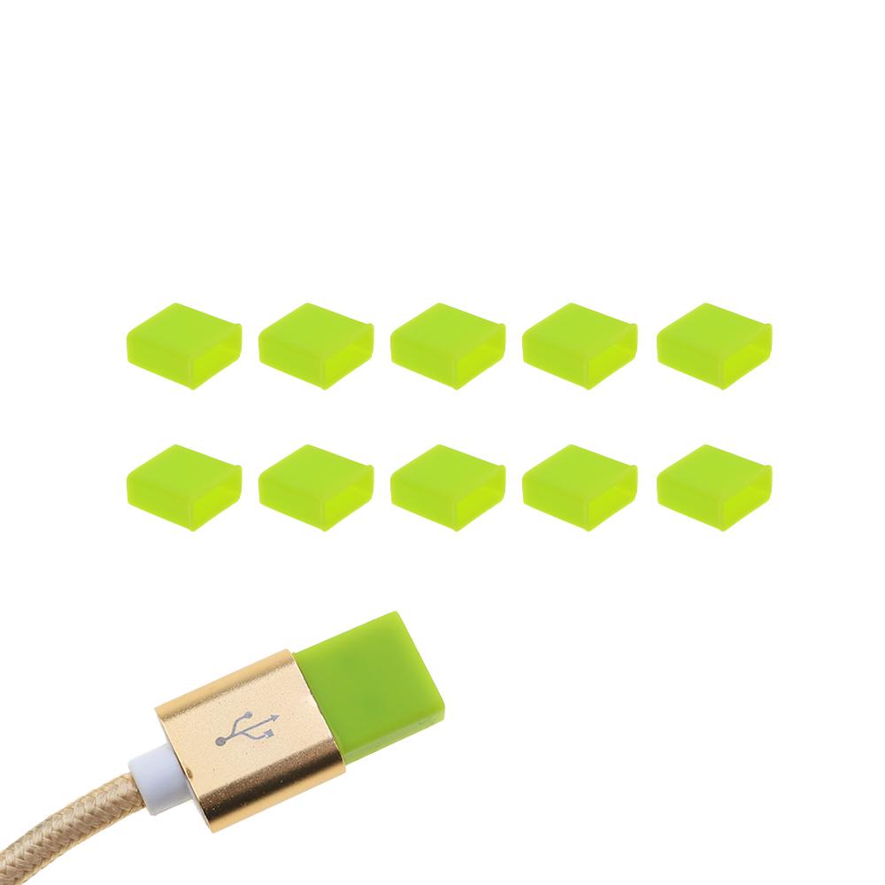 Силиконовый мир 10 шт. пылезащитный колпачок USB-папы Силиконовый противопылевой штекер-заглушка крышка защитная крышка Крышка Заглушка для кабеля потребительской передачи данных