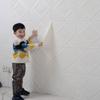 3D кирпич самоклеящаяся декорация водонепроницаемая и влагостойкая 70 * 70 см потолочные обои наклейка на стену пенообои дом
