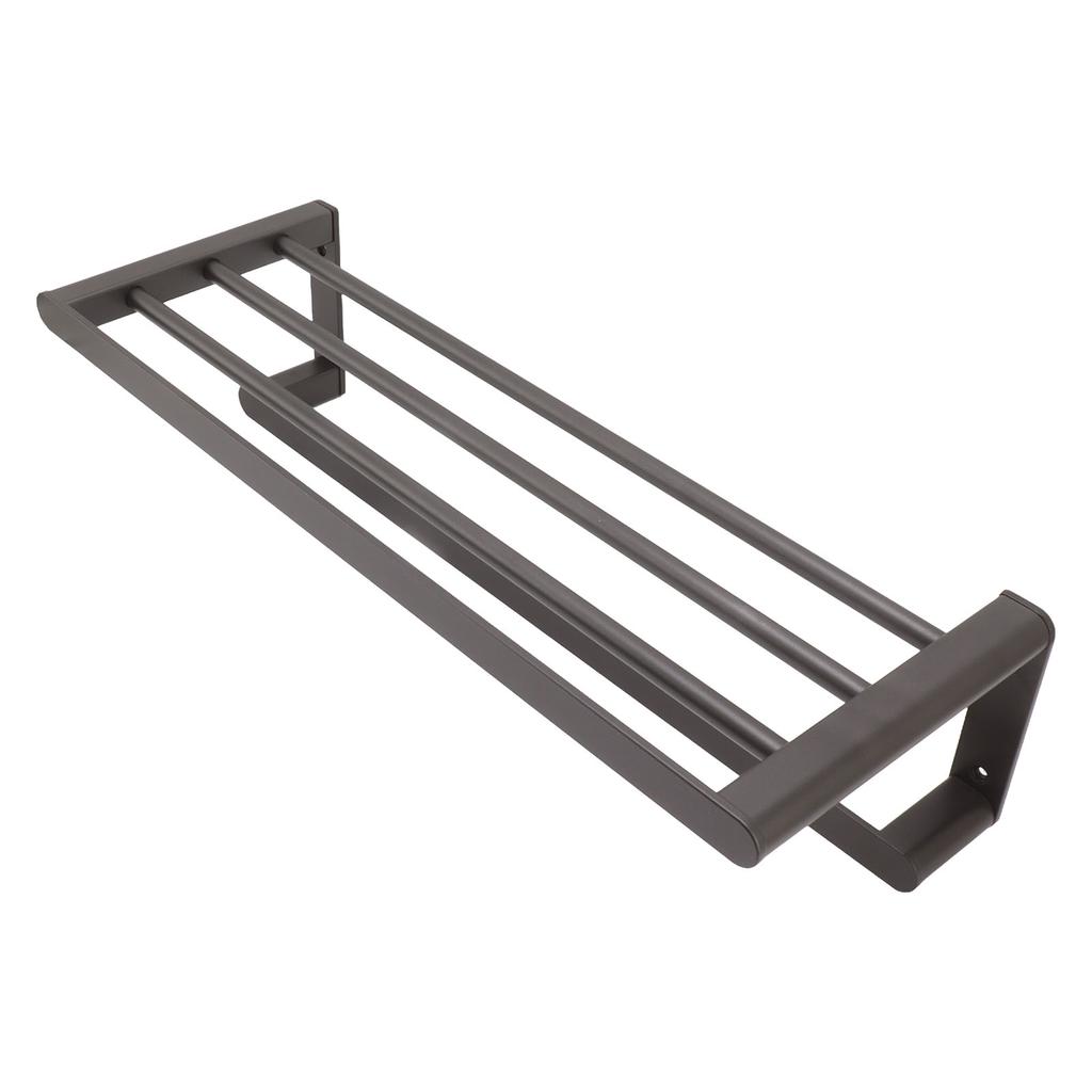 Полки для ванной комнаты, вешалка для полотенец, алюминиевая полка для полотенец, настенное крепление, черная