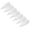 100Pcs Plastic Squeeze Bottles 20ml with Scale Tip Cap for Liquid Condiment Sauce Paint Oil Glue Icing Baking Art Craft