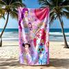 Huntrix6 Beach Towel High Absorbency & Quick-Dry Comfortable Lightweight Perfect for Traveling Yoga Camping and Swimming