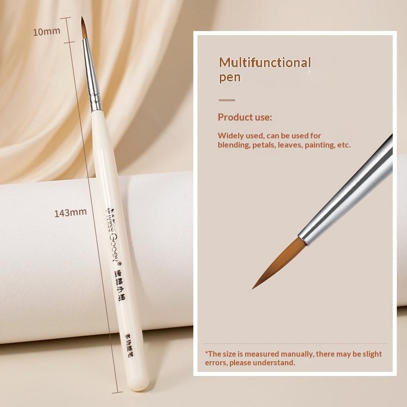 Nails Art Liner Brush Elongated Lines Drawing Painting Nail Design Pen Uv Gel 3D Carving Brush Professional Manicure Salon Tool