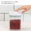 RECYCO Canister, Airtight Food Storage Container, Plastic, Pet Food Storage Container, Pop-Up Container, Easy One-Hand Opening, Moisture-Resistant, Tr