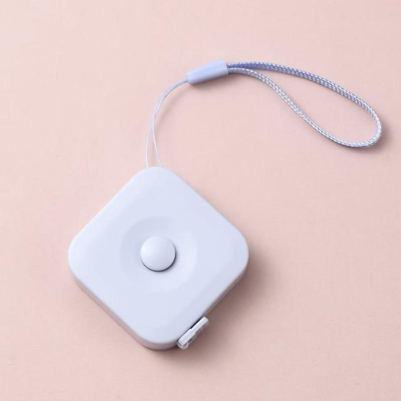 1.5-meter Square Household Keychain Automatic Telescopic Ruler, Mini Tape Measure, Clothing Measuring Ruler, Body Measuring Measure