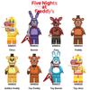 Серия FNAF Совместимые Минифигурки Fazbear / Bonnie / Chica / Foxy / Freddy Для Детских Игрушек