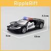 Сплавная модель автомобиля Ford Gt Полицейская машина с инерционным управлением для детей и коллекционеров