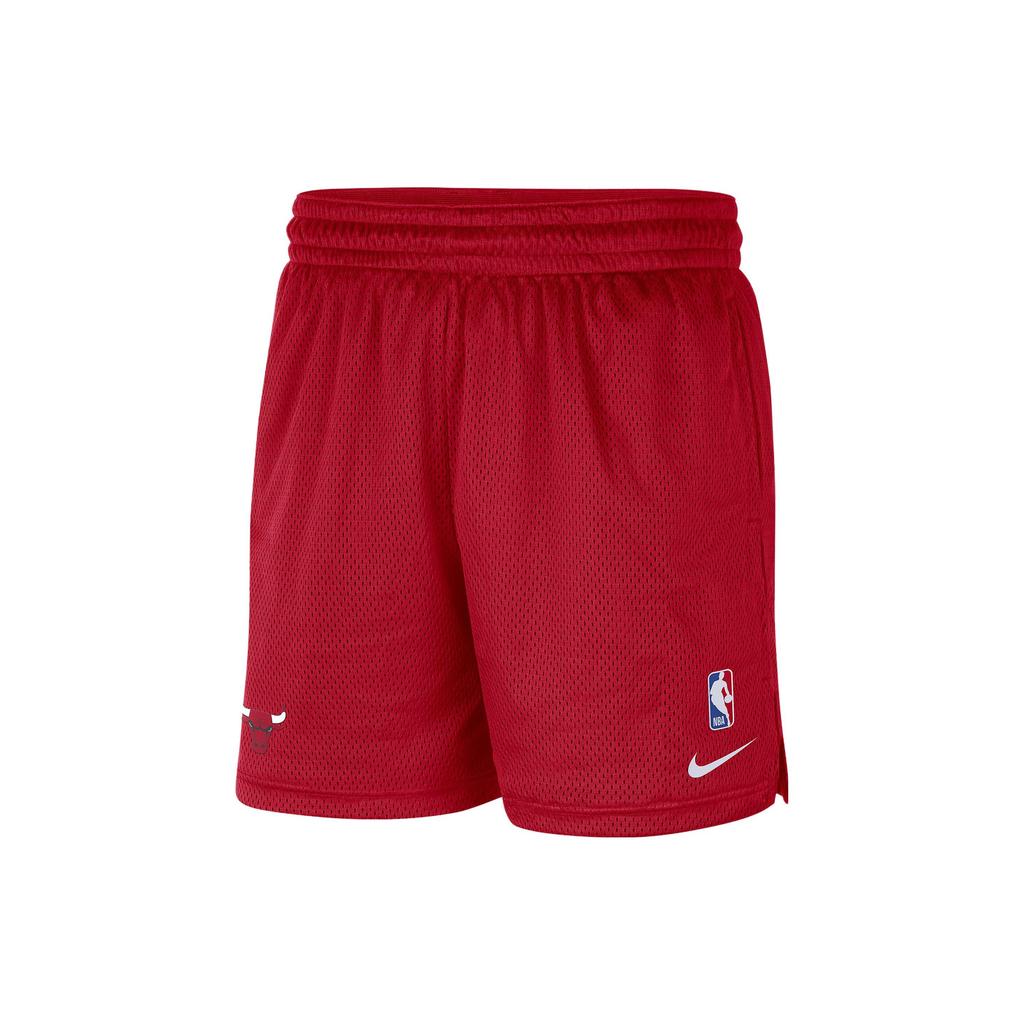 Nike Однотонные шорты с принтом логотипа для мужчин, красные DN8228-657