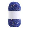 Colored Dots Plush Rainbow Thread DIY Crochet Knitting Soft Hand-woven  Scarf