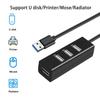 Usb Hub 2.0 Multi USB Splitter USB 2.0 Hub 4 Port Multiple Expander Multi Splitter Высокоскоростной для ПК