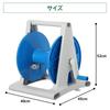 Iris Ohyama Hose Reel Super Reel LL Drum Blue Watering Car Wash Cleaning
